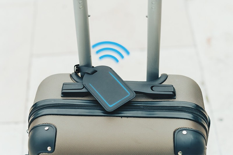 Etiqueta de equipaje con localizador inteligente para viajar con mayor tranquilidad